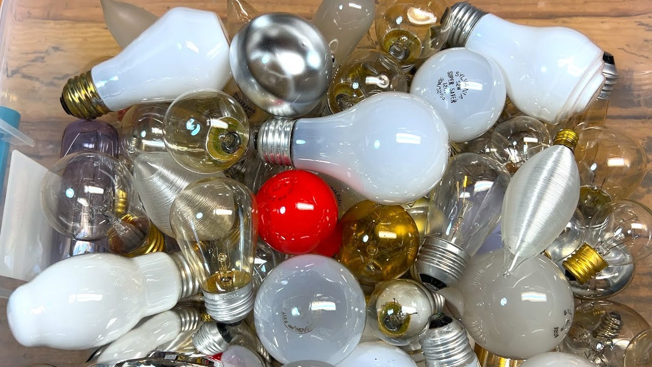 Случайные включения ламп накаливания! (Коробка с лампочками)