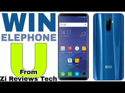 Elephone U Smartphone International Giveaway from Zi Reviews Tech