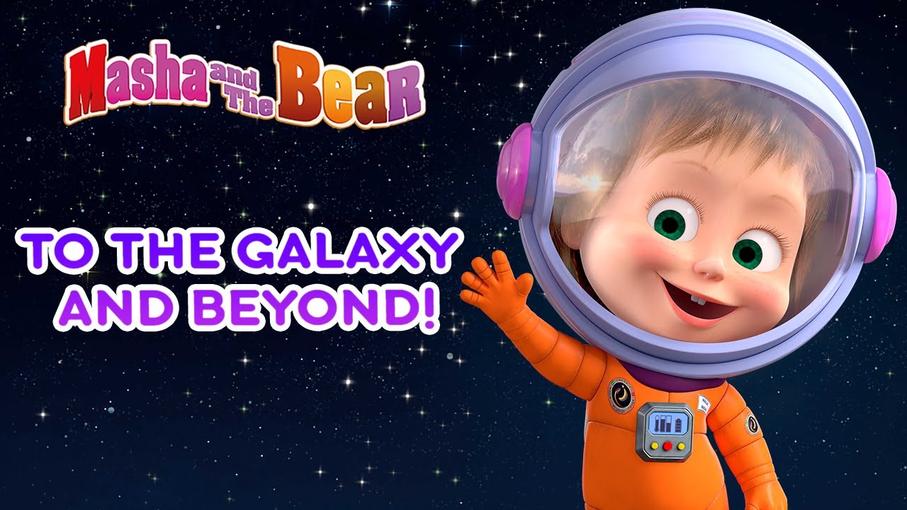 Download Masha and the Bear 🌟🚀 TO THE GALAXY AND BEYOND! 🚀🌟 Best episodes collection 🎬 Cartoons for kids