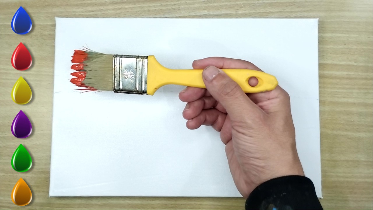 Calm Your Heart with this Art - Acrylic Painting for Beginners - YouTube