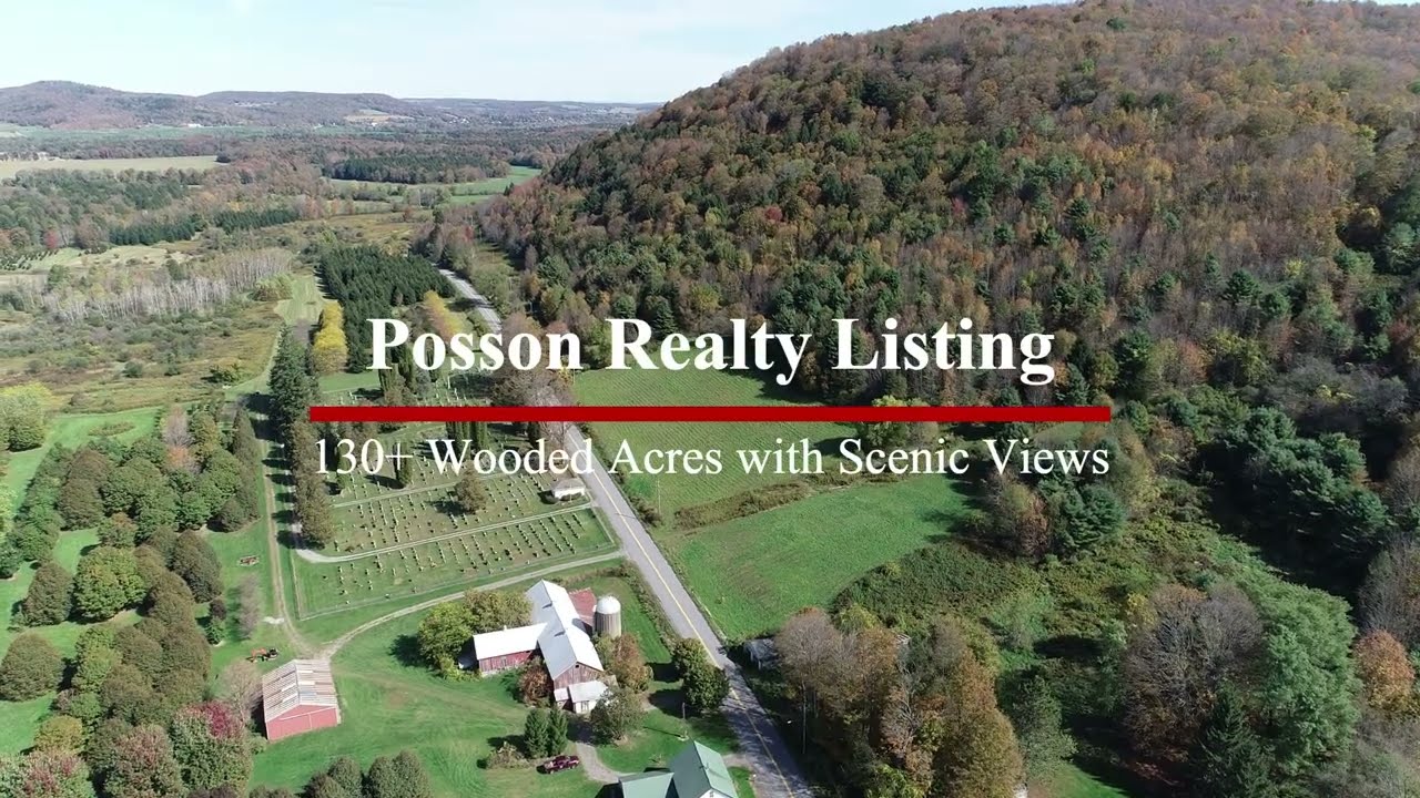 130+ Wooded Acres with Scenic Views
