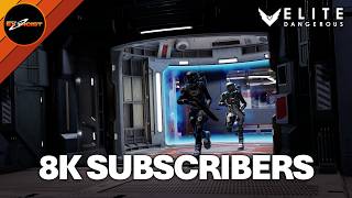 8K Subscriber Milestone Elite Dangerous Ground Conflict Zones!