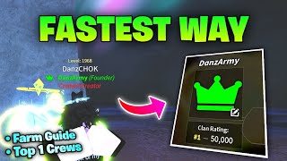 Fastest Way to Farm Crew Rating in FISCH! Net Worth