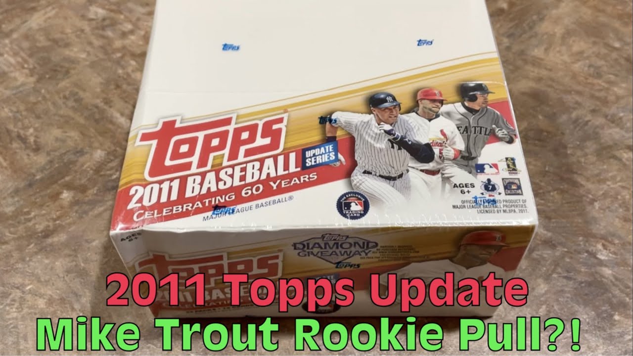 THE 12th DAY OF TROUTMAS, part 1. 2011 TOPPS UPDATE BOX OPENING! MIKE ...