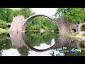 Die Rakotzbrücke in 4k -  Im Rhododendronpark in Kromlau.