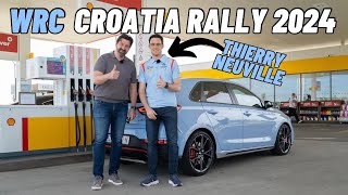 Intervju s Thierry Neuvilleom - WRC Croatia Rally 2024. - by Shell i Hyundai
