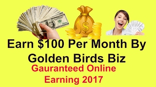 Golden Birds Biz Urdu/Hindi/English 2017. Earn Upto $100 Every Month screenshot 4