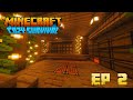 A BEAUTIFUL Storage Room! | Let's Play Cozy Survival Minecraft | Episode 2