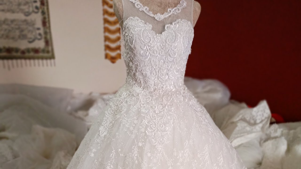 أجمل و أرخص فساتين زفاف 😍 موديلات تحفة و الأسعار تجنن 💥💥