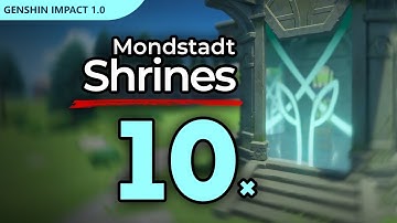 All 10 Mondstadt Shrine of Depths Location | Genshin Impact 1.0