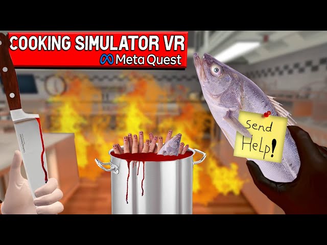 This is a VR cooking simulator that lets you be a professional