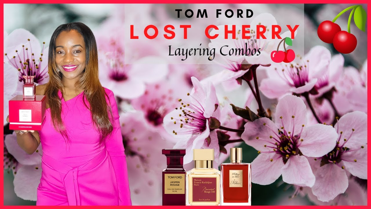 Layering Les Sables Roses by Louis Vuitton with Lost Cherry by Tom For