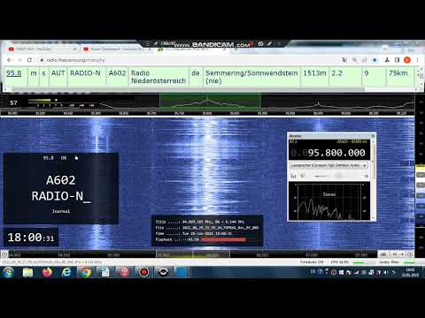 FM DX LC - 290621 1600UTC - 95.8 Rdio Niederösterreich (AUT) Semmering/Sonnwendstein (nie) 9kW 75km