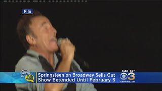 Bruce Springsteen Extending Run On Broadway After Tickets Quickly Sell Out