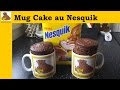 Le mug cake au nesquik recette rapide et facile