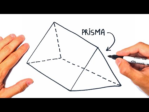 Como dibujar un Prisma Triangular