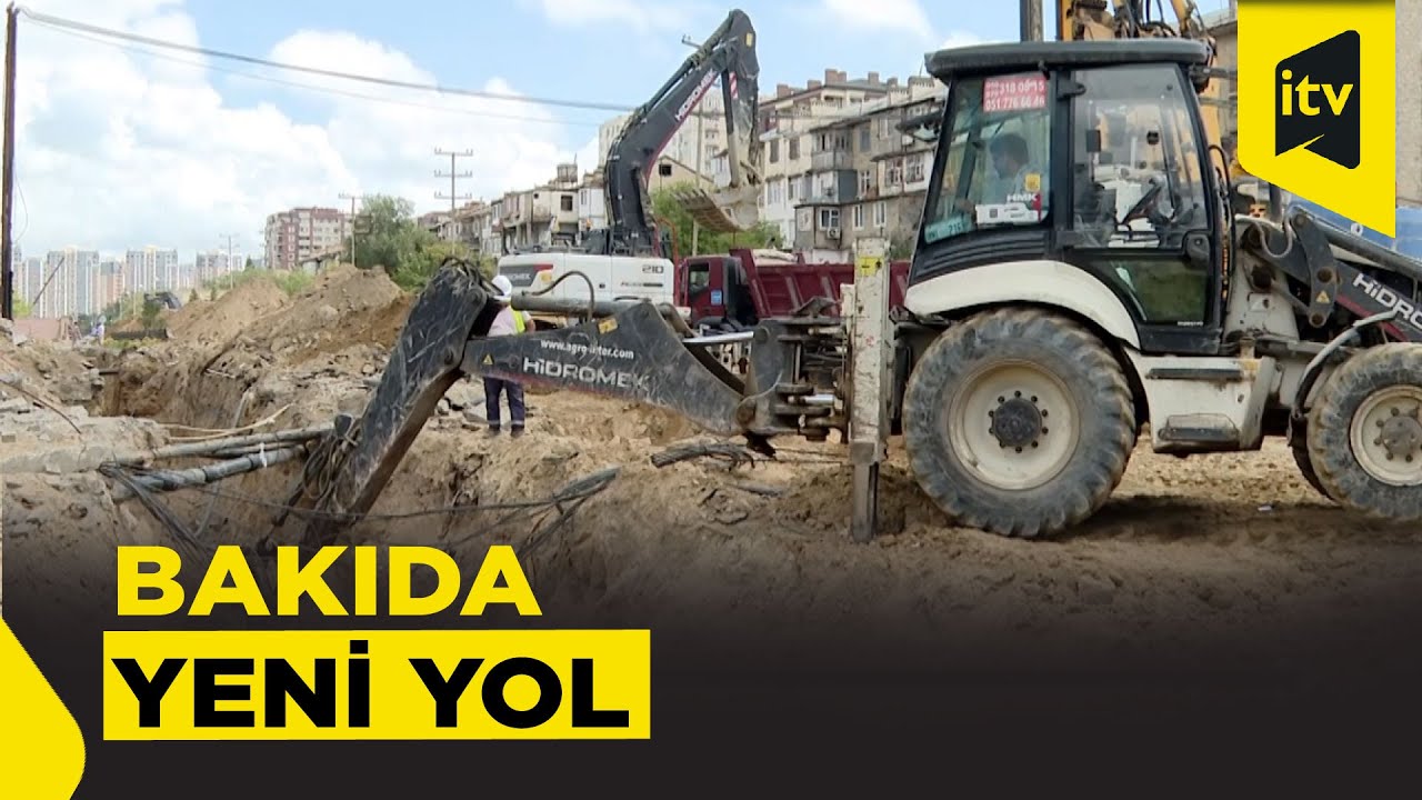 Yolda 4 tunel və 3 yeraltı piyada keçidi tikiləcək