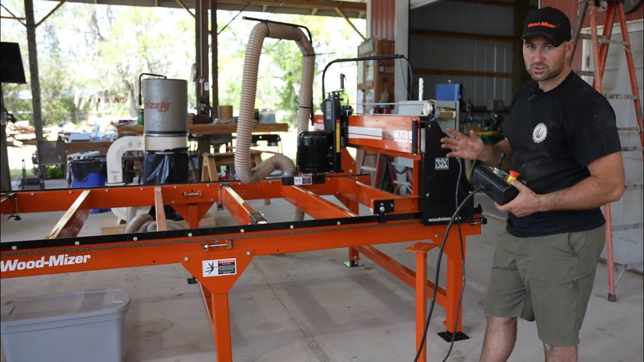 Installing A Huge Upgrade To Our Shop - The Wood-Mizer Slabmizer MB200