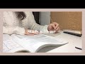 [No BGM] Study with me! (ENG) | 一緒に勉強しよう！*勉強動画