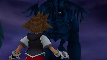 Sora vs Darkside Heartless Kingdom Hearts Re: Chain of Memories