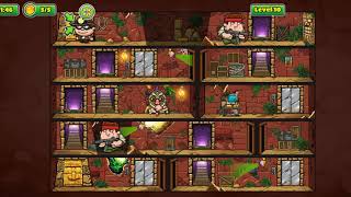 Bob the Robber 5. The Temple Adventure. Level 10. Collect all three stars screenshot 5