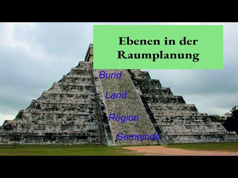 Ebenen in der Raumplanung