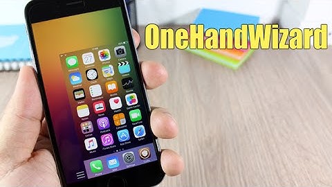 OneHandWizard - iOS 9 Jailbreak Cydia Tweak