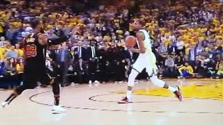 Stephen curry from 30 feet 3 point shot,buuueeenooo