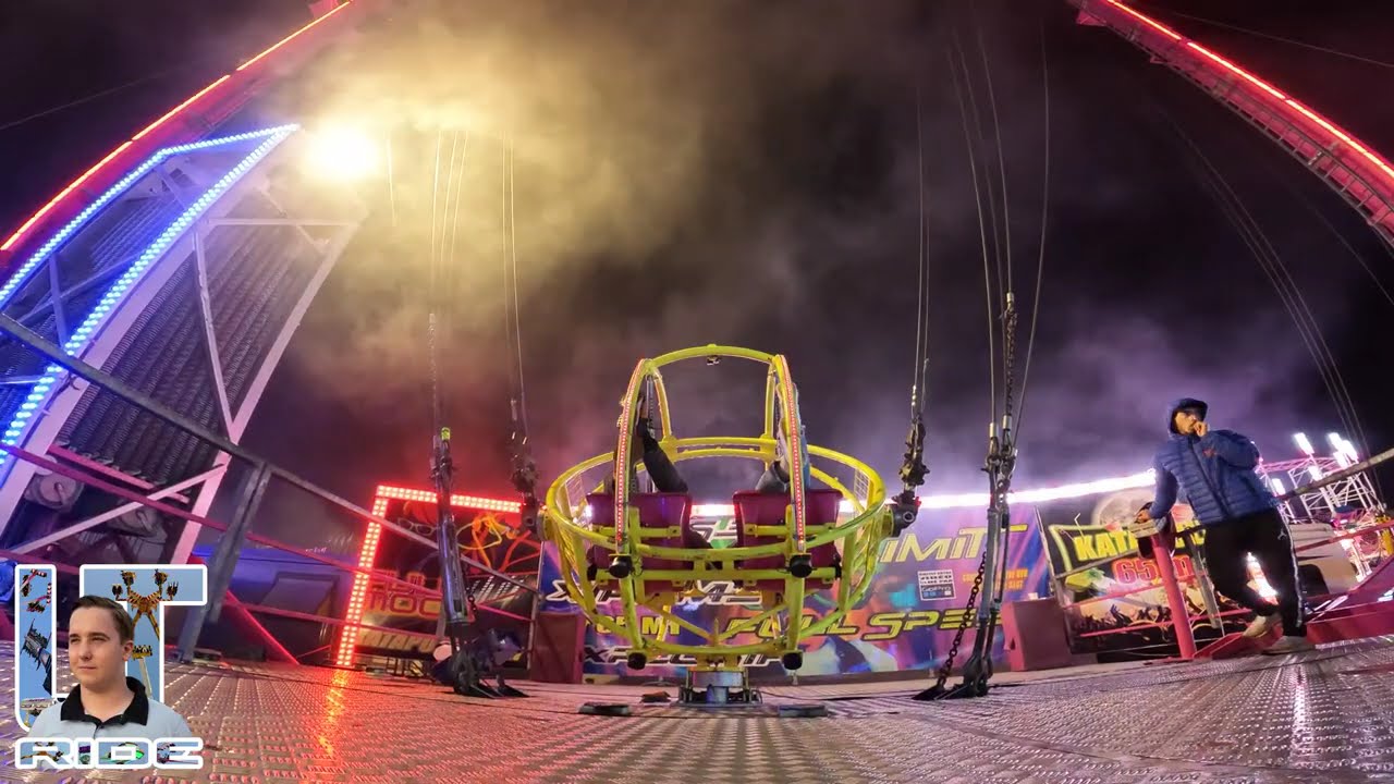 4K Manège KATAPULT [La Boule] Foire SaintRomain 2021 Off ride YouTube