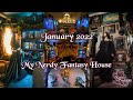 My nerdy fantasy house tour january 2022