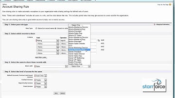 How to Use Salesforce Criteria Based Sharing Rules