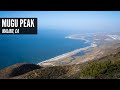 Hiking mugu peak trail in malibu  point mugu state park