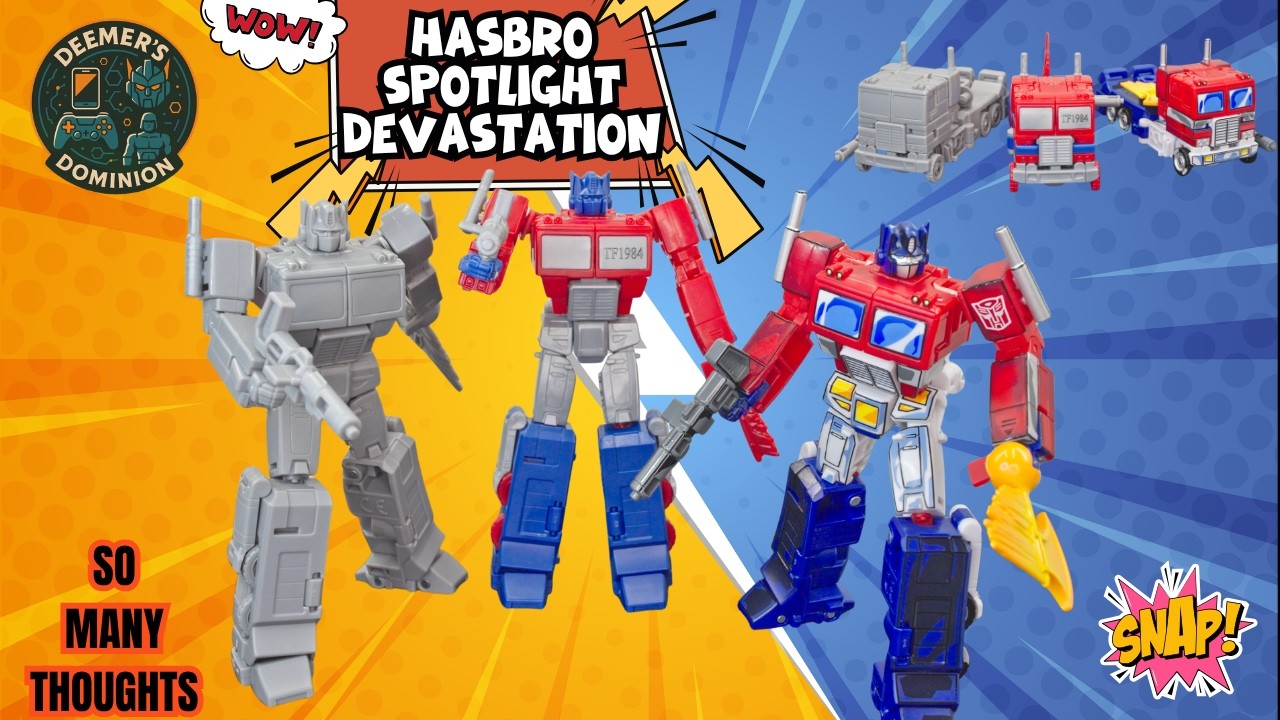 Hasbro Transformers Studio Series Spotlight Devastation Optimus Prime
