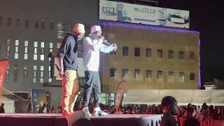 Pinky Dopeboy & Dope Kid Performing At - Senegambia Music Fest