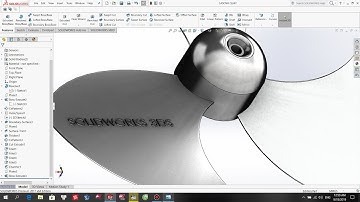 VẼ CÁNH QUẠT - SOLIDWORKS #SOLIDWORKS3DS