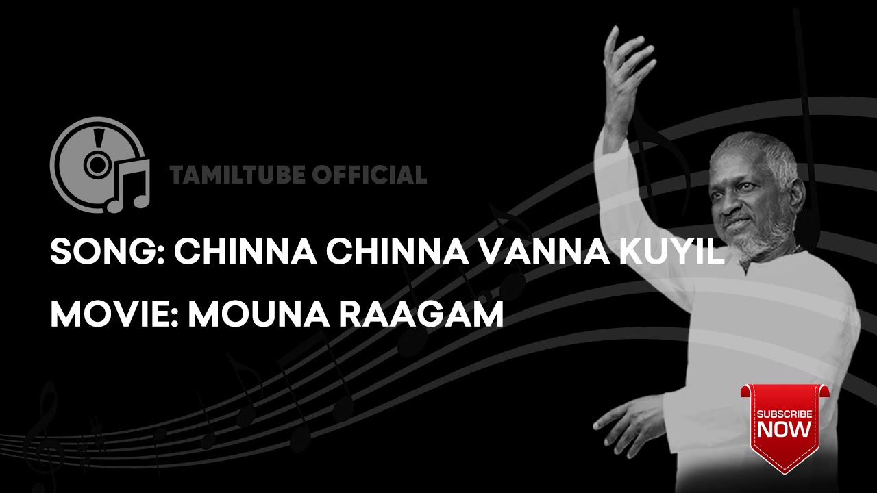 Chinna Chinna Vanna Kuyil High Quality Audio Song  Mouna Raagam  Ilayaraja
