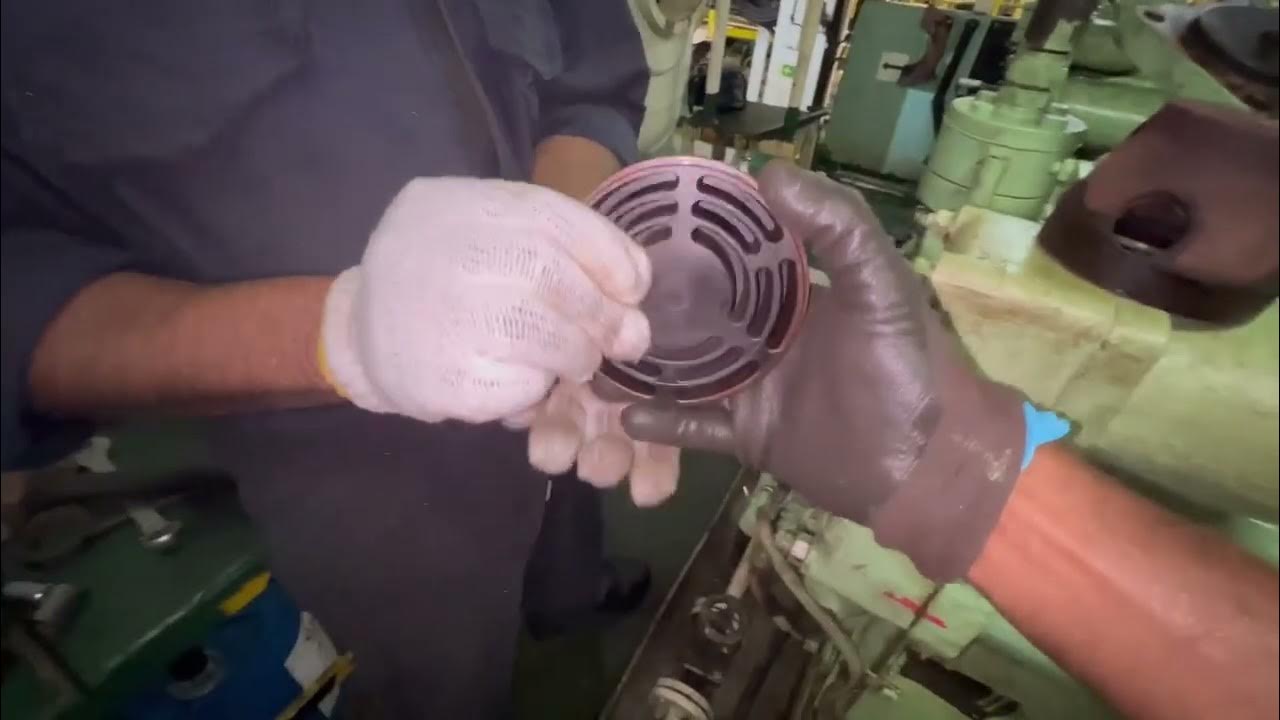 Fourth Engineer jobs...How do they do...How to inspect valves of SPERRE