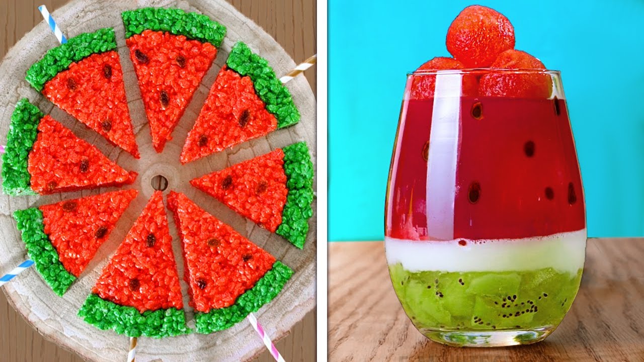 WATERMELON COMPILATION || Greatest Food Recipes With Watermelon That Will Melt In Your Mouth