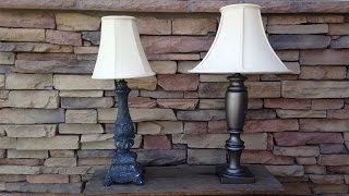 How to paint a lamp