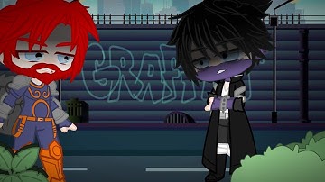 "you know, when I was a kid... I used to think you were cool" meme (my AU) gacha club ||bnha dabi