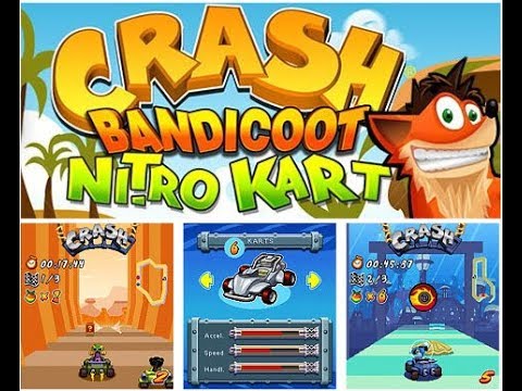 u0022Crash Bandicoot: Nitro Kart 2u0022 JAVA GAME (Vivendi 2007 year) FULL WALKTHROUGH