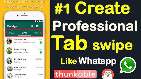 #1 How to professional Tab swipe in our application full tutorial kodular development series.