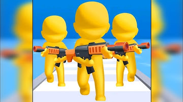 Gun Clash 3D Battle Friends Level 34-35 Gameplay(Android iOS)