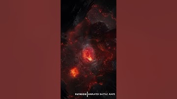 D&D | Volcanic Cavern Part 1 No Grid | Animated Battle Maps