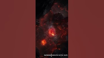 D&D | Volcanic Cavern Part 1 No Grid | Animated Battle Maps