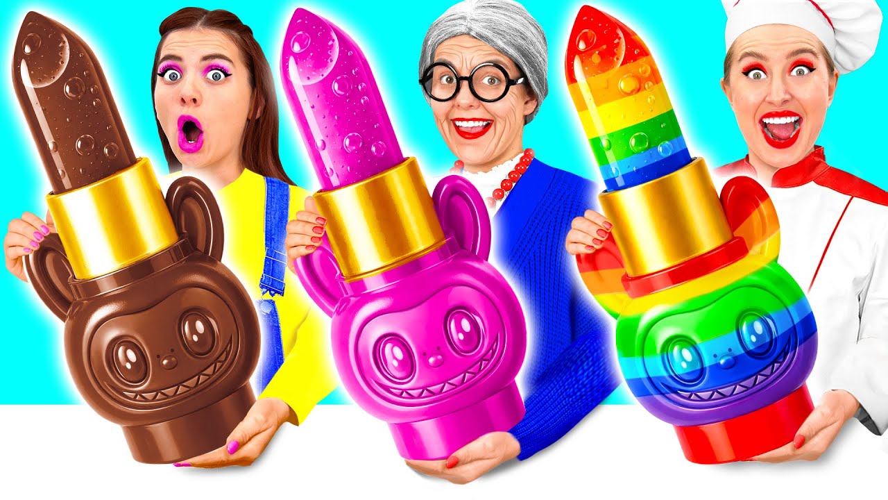 أنا مقابل جدتي في تحدي تحضير الطعام | مواقف غريبة متعلقة بالطعام BaRaFun Challenge