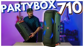 JBL PARTYBOX 710 - FEZ TREMER A CASA INTEIRA | Análise da CAIXA DE SOM MONSTRO [Unboxing e Review]