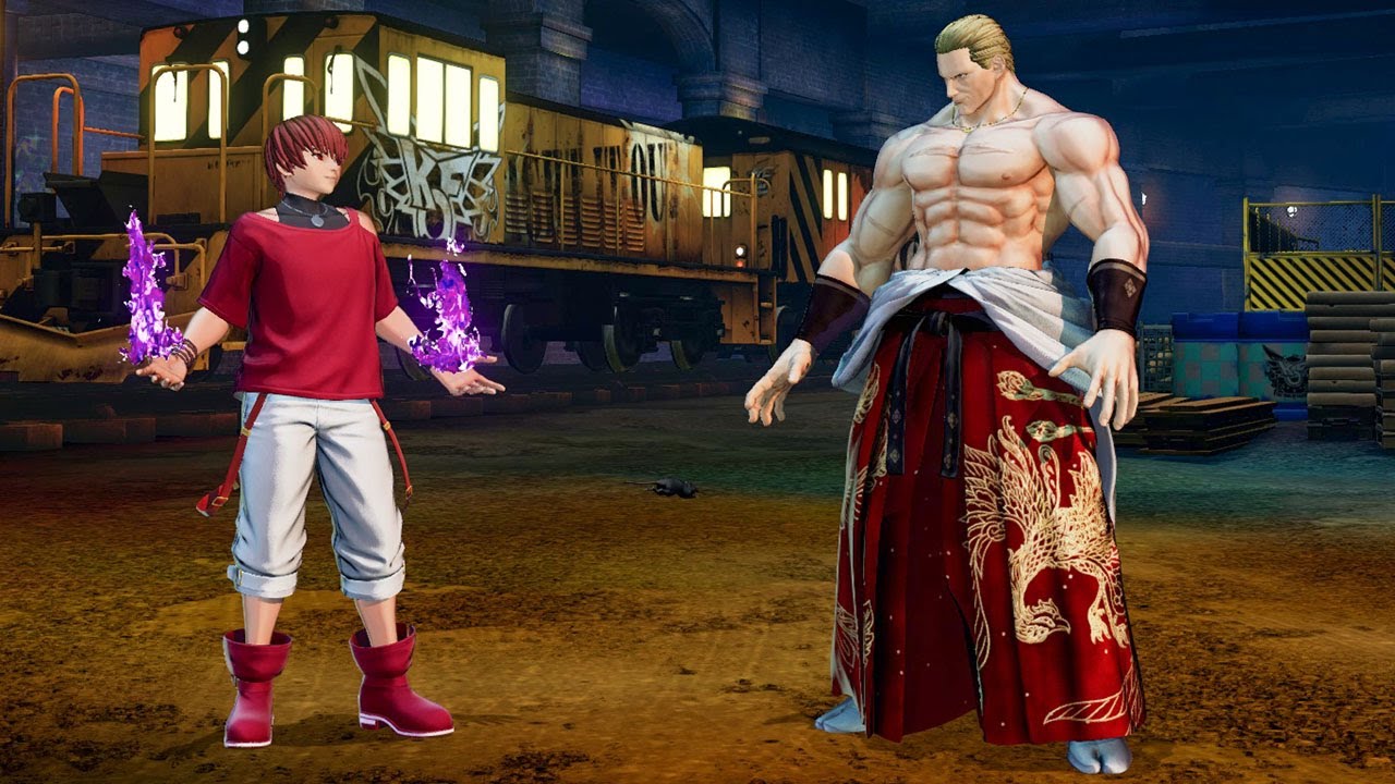 Orochi Chris vs Geese Howard - KOF XV - YouTube