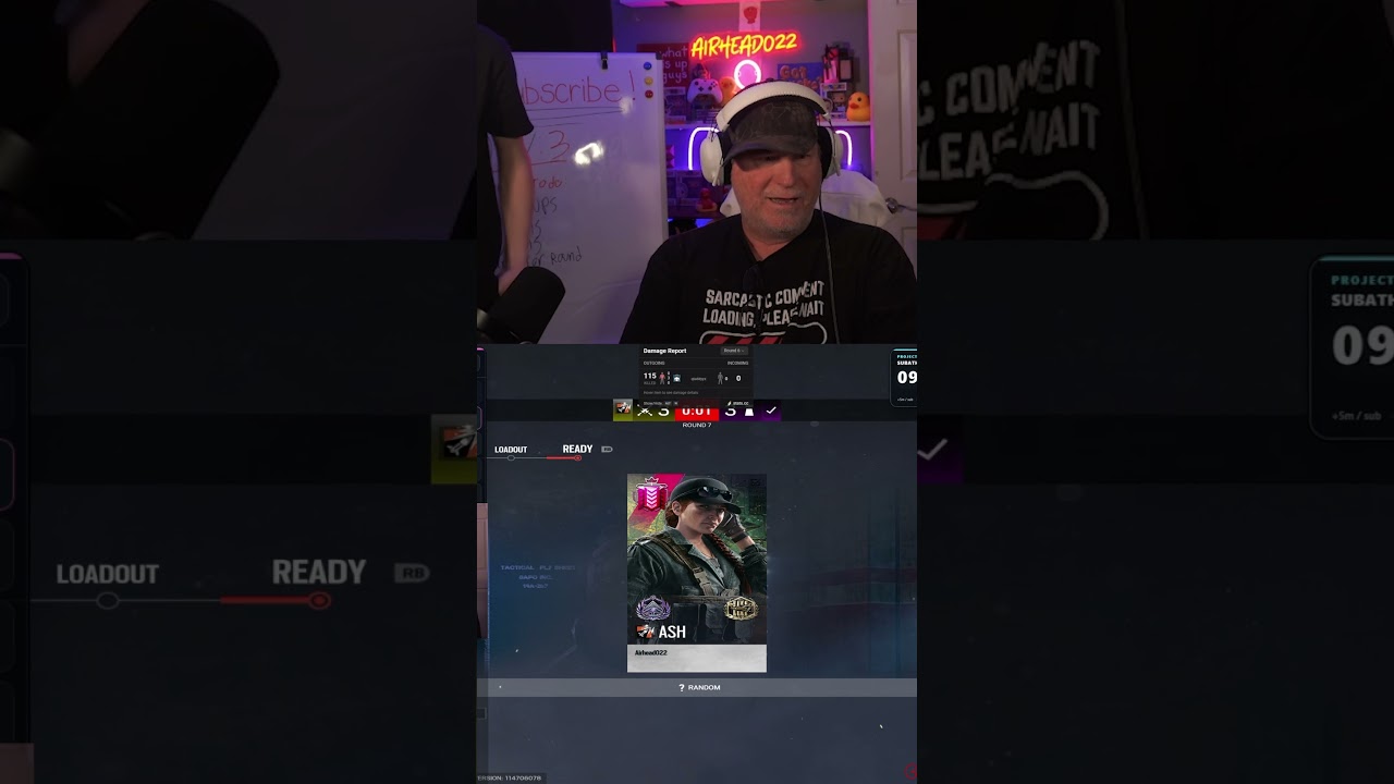 Should Papa Airhead Stream siege??? #siege #r6clips #twitch #momvsdad