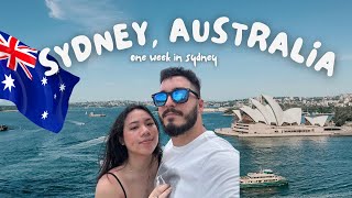 our FIRST TIME in Sydney, Australia | Opera House, Museum of Sydney, Harbour Bridge